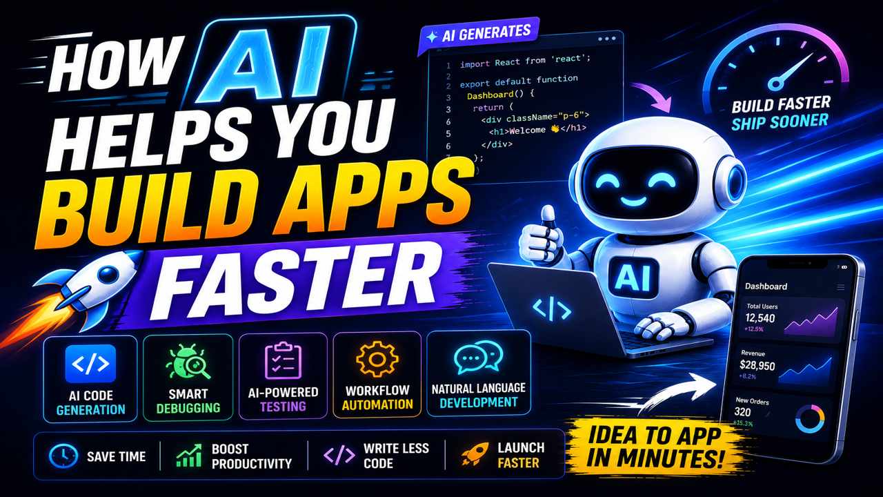 How AI Helps You Build Apps Faster